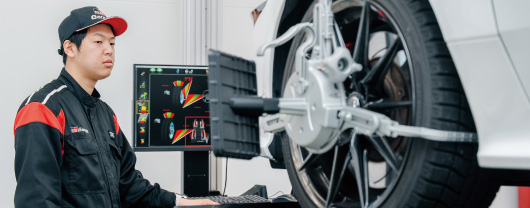 4輪アライメント