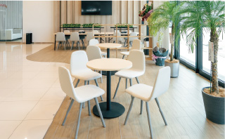 釧路トヨタ音更店　ウェイティングコーナー